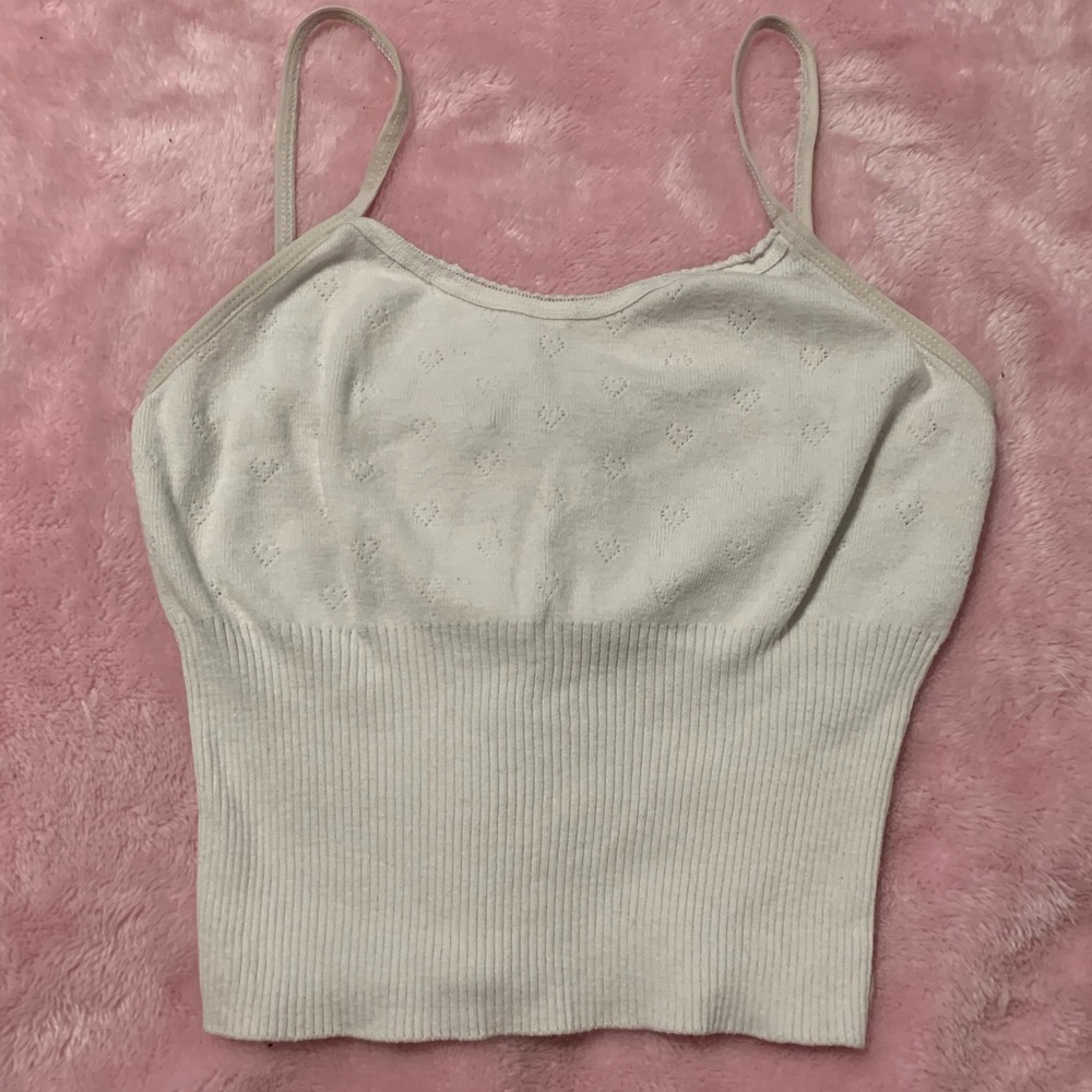 Brandy Melville Cream Camisole Top
